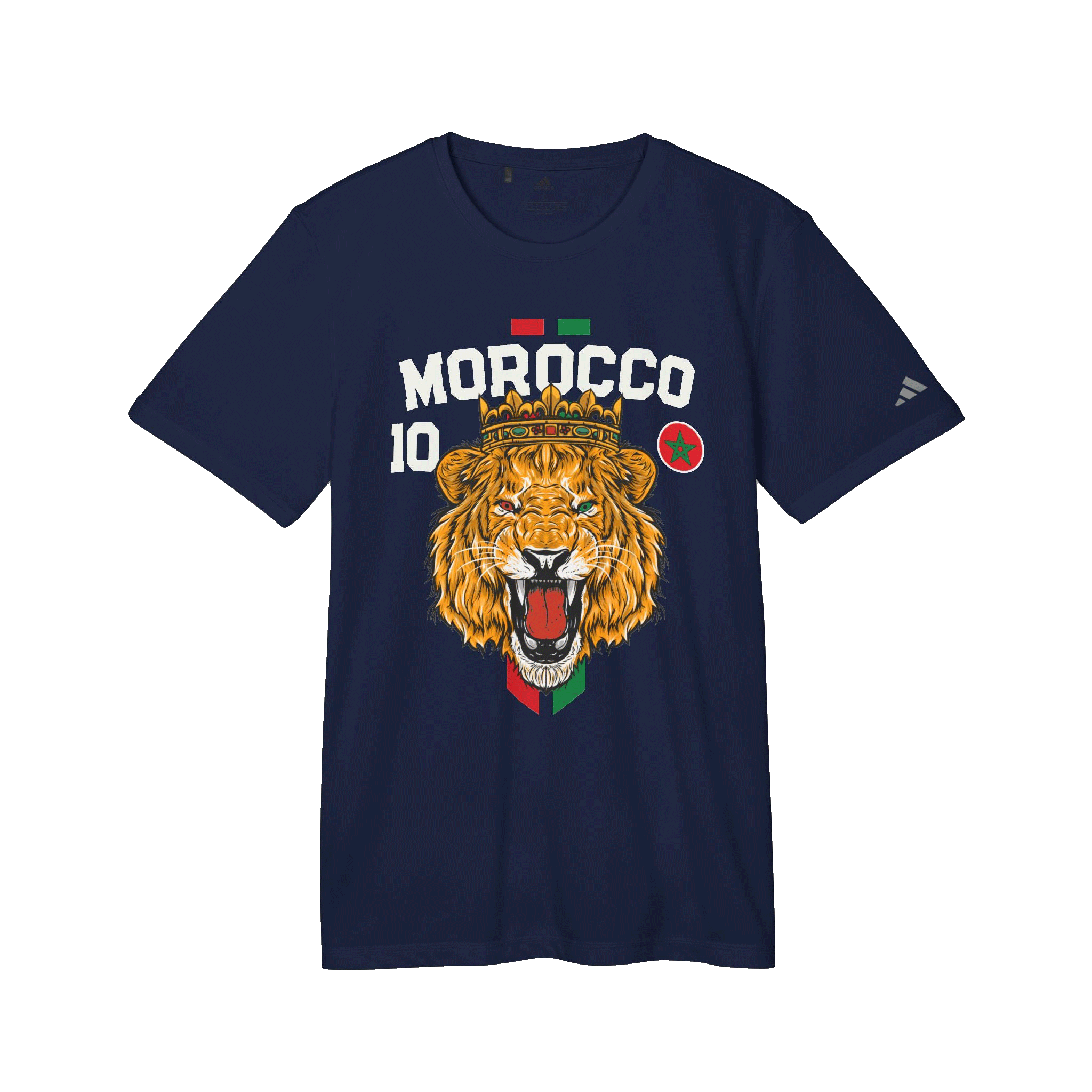 Morocco Atlas Lion x adidas® Unisex Sport T-shirt