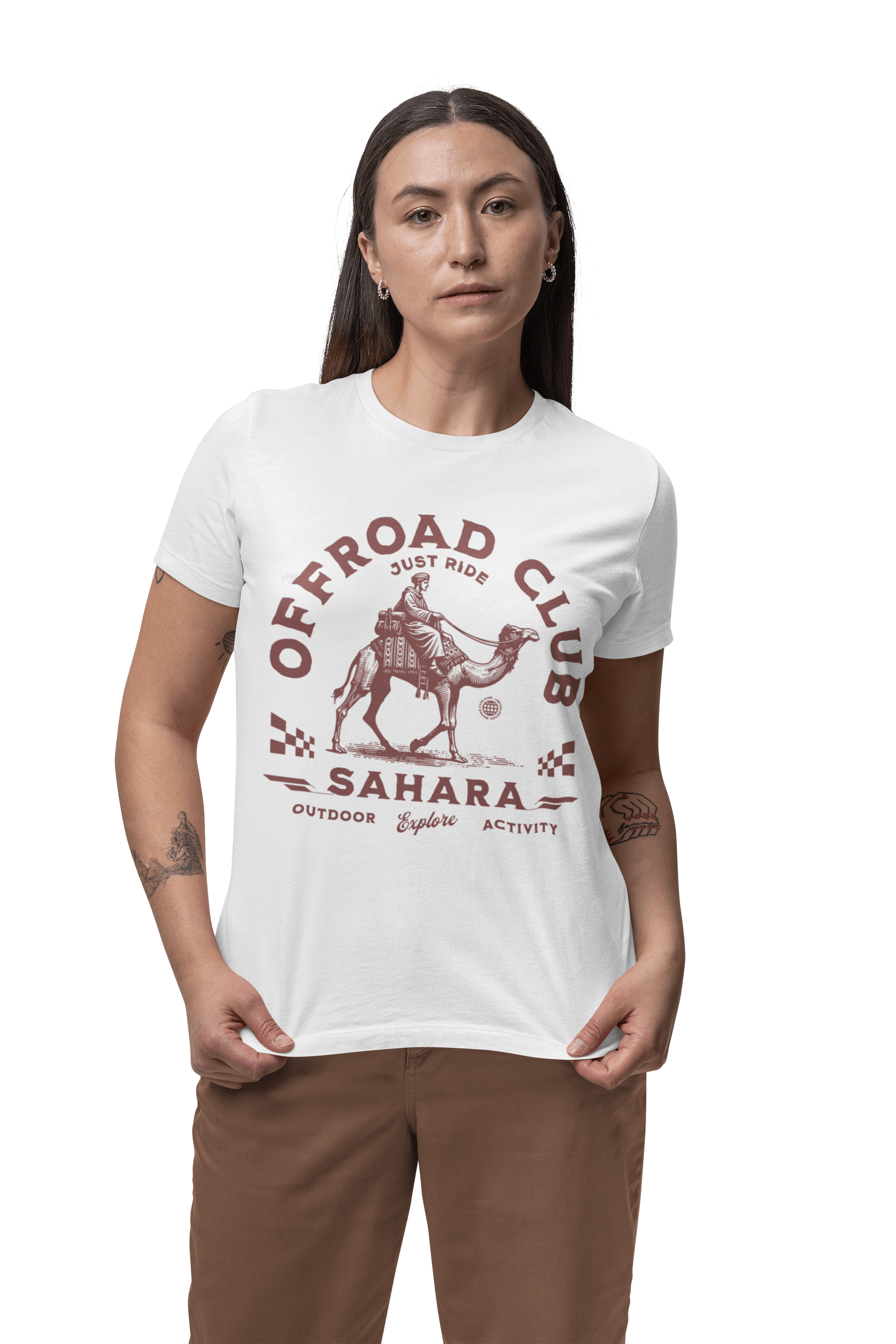 Camel Off Road Club Explore Sahara Unisex t-shirt