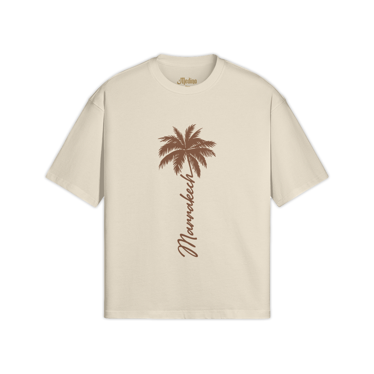 Marrakech Palm Boxy T-shirt