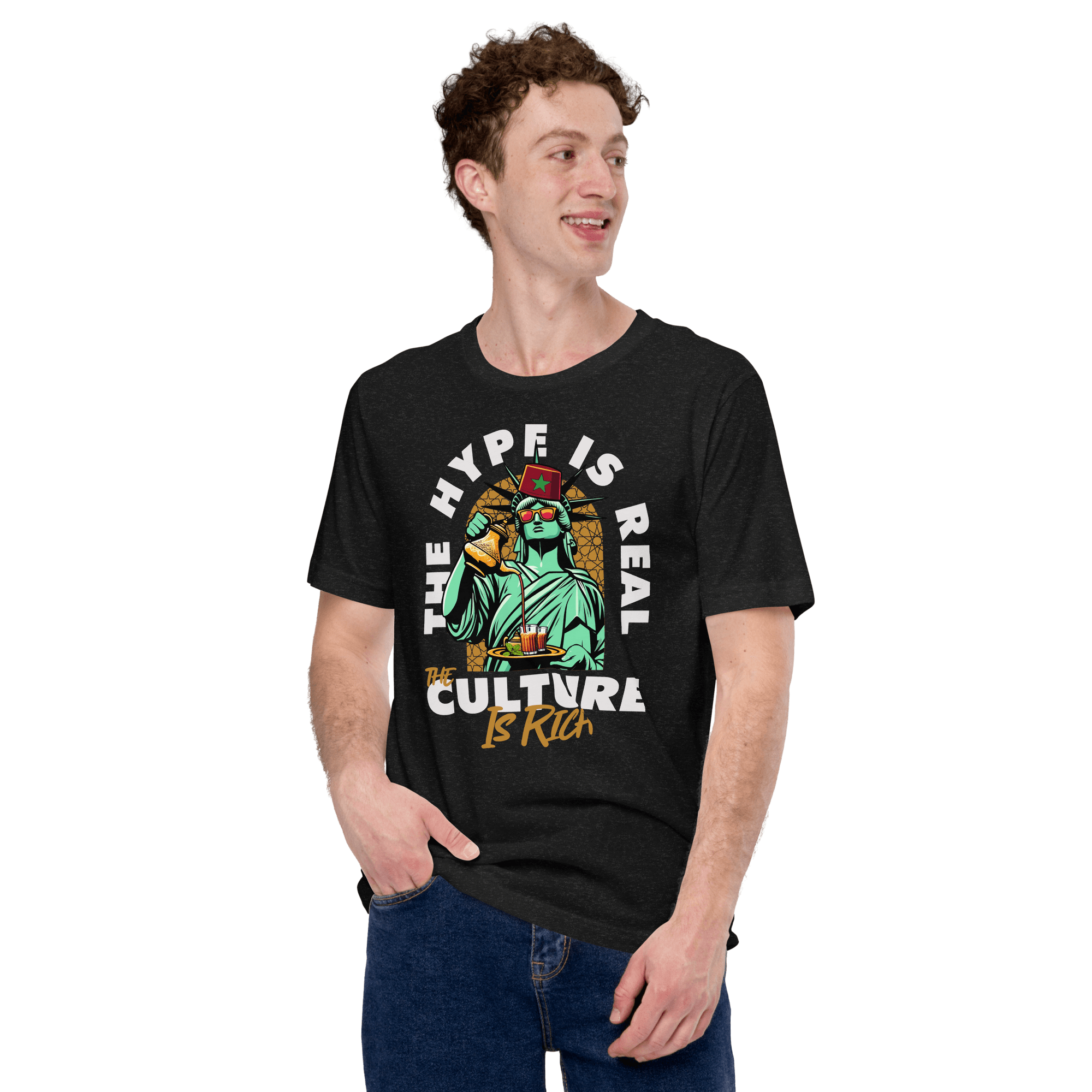 The Hype Is Real The Culture Is Rich Unisex t-shirt